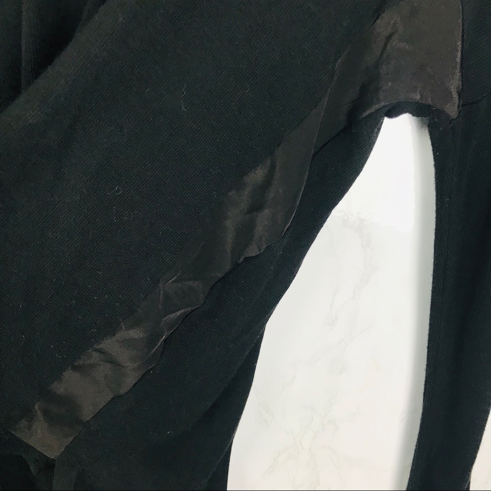 Anthropologie | Bordeaux ribbed drop shoulder - Picture 5 of 7